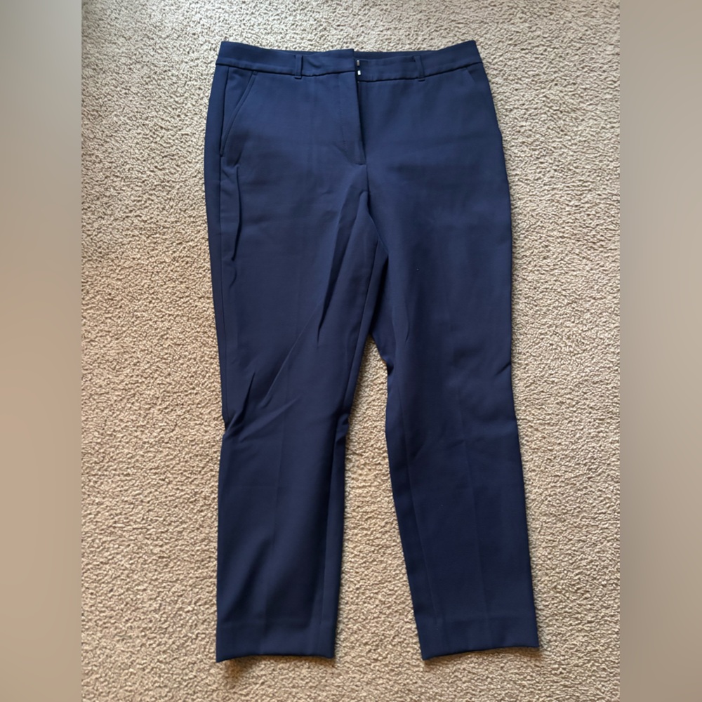 Elegant Women's Navy Trousers